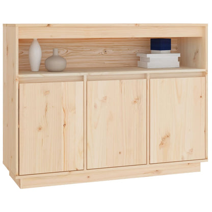 vidaXL Sideboard 104,5x34x80 cm Massivholz Kiefer