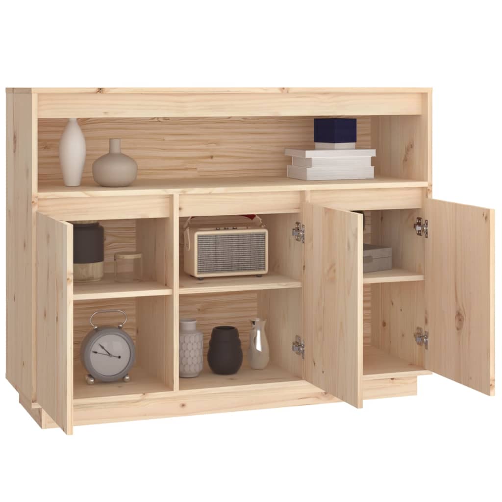 vidaXL Sideboard 104,5x34x80 cm Massivholz Kiefer