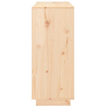 vidaXL Sideboard 104,5x34x80 cm Massivholz Kiefer
