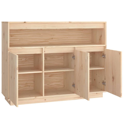 vidaXL Sideboard 104,5x34x80 cm Massivholz Kiefer