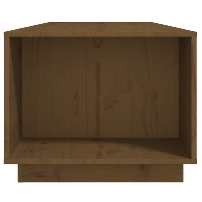 vidaXL Couchtisch Honigbraun 110x50x40 cm Massivholz Kiefer