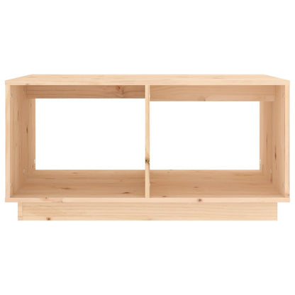 vidaXL Couchtisch 80x50x40 cm Massivholz Kiefer