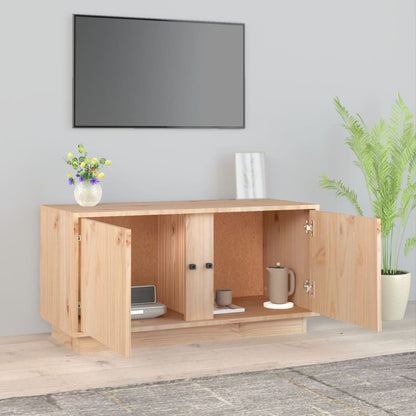 vidaXL Meuble TV 80x35x40,5 cm Bois de pin massif