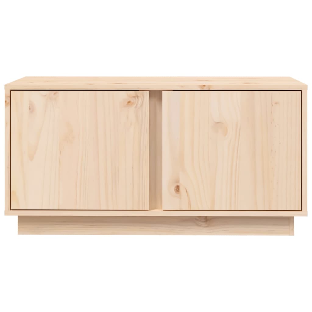 vidaXL Meuble TV 80x35x40,5 cm Bois de pin massif