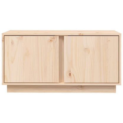 vidaXL Meuble TV 80x35x40,5 cm Bois de pin massif