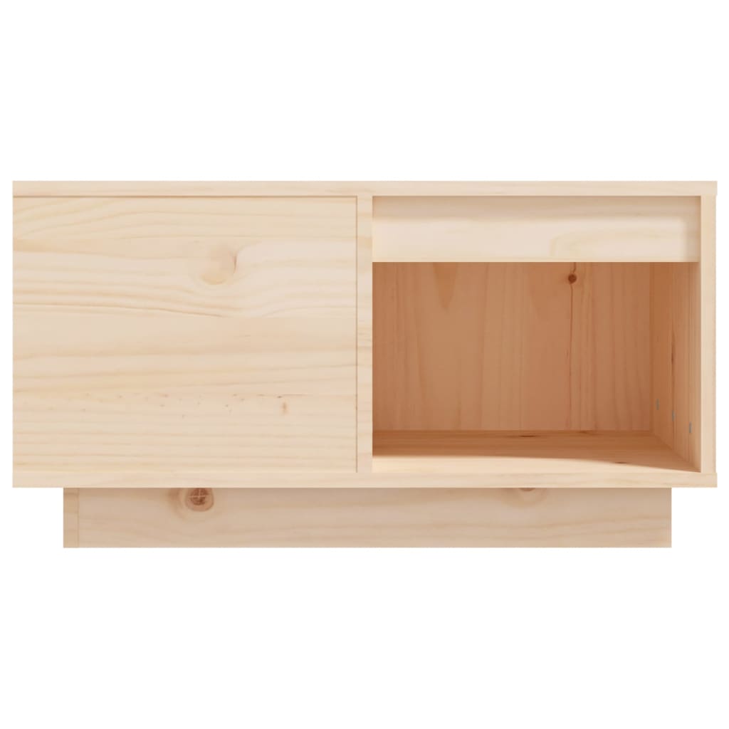 vidaXL Couchtisch 60x61x32,5 cm Massivholz Kiefer