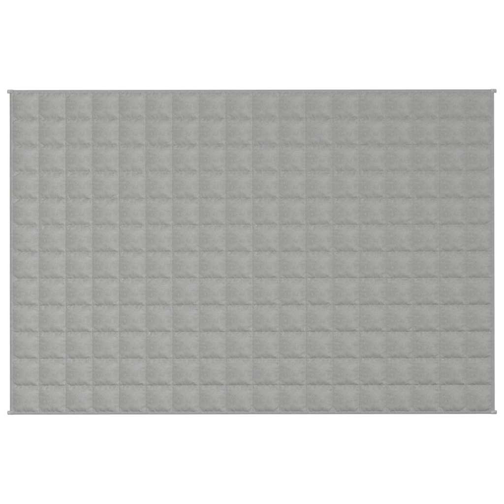 Gewichtsdecke Grau 120x180 cm 5 kg Stoff