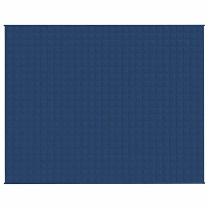 Gewichtsdecke Blau 235x290 cm 11 kg Stoff