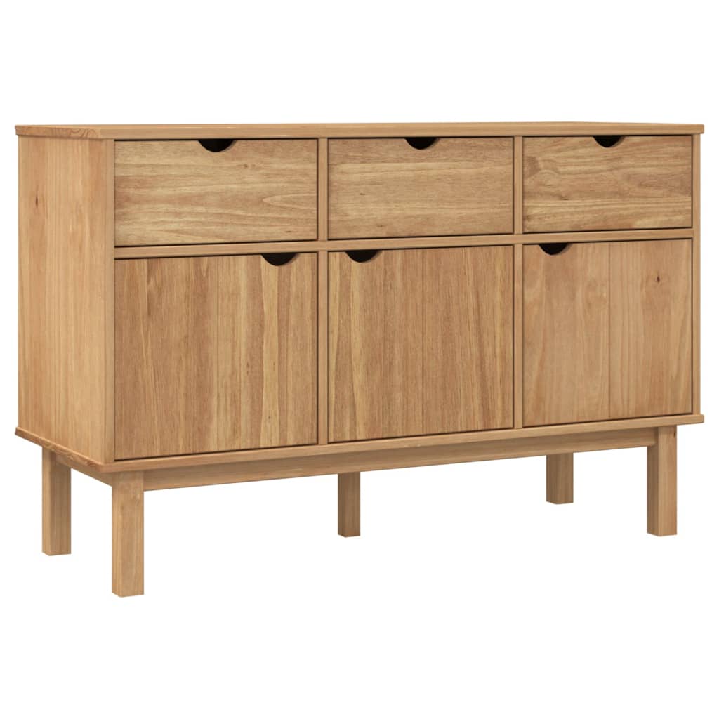 vidaXL Buffet OTTA 114x43x73,5 cm Bois de pin massif
