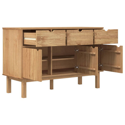 vidaXL Buffet OTTA 114x43x73,5 cm Bois de pin massif