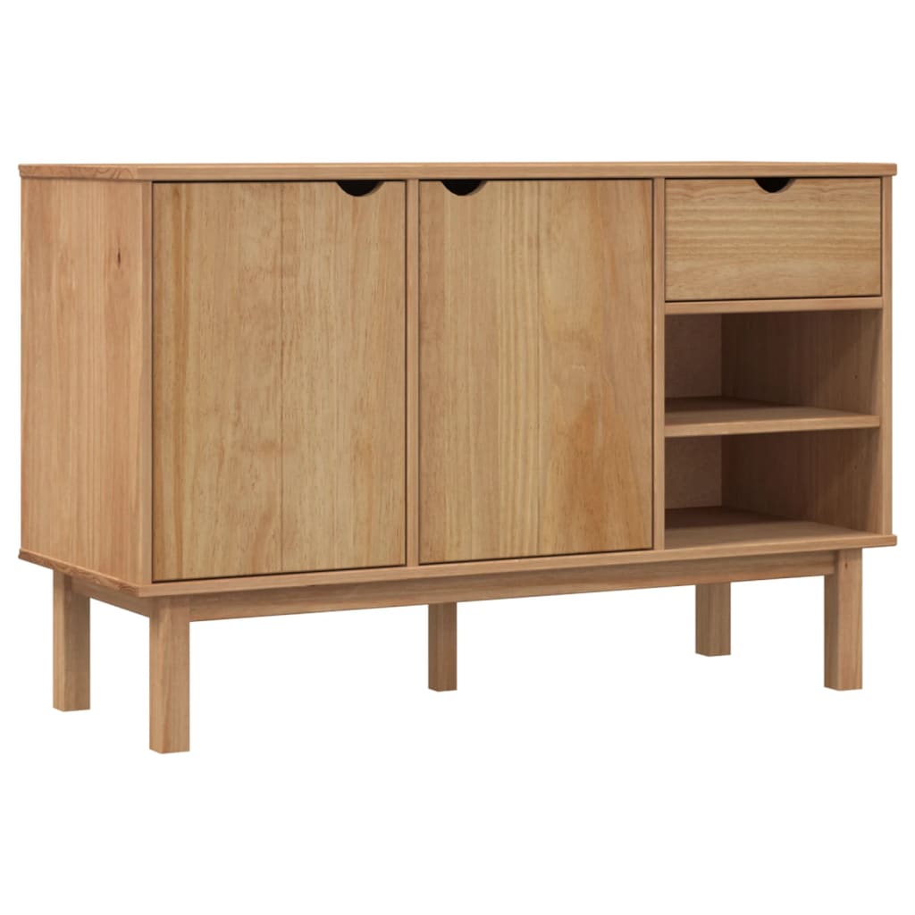 vidaXL Buffet OTTA 114x43x73,5 cm Bois de pin massif