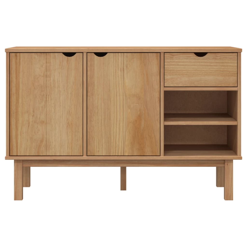 vidaXL Buffet OTTA 114x43x73,5 cm Bois de pin massif