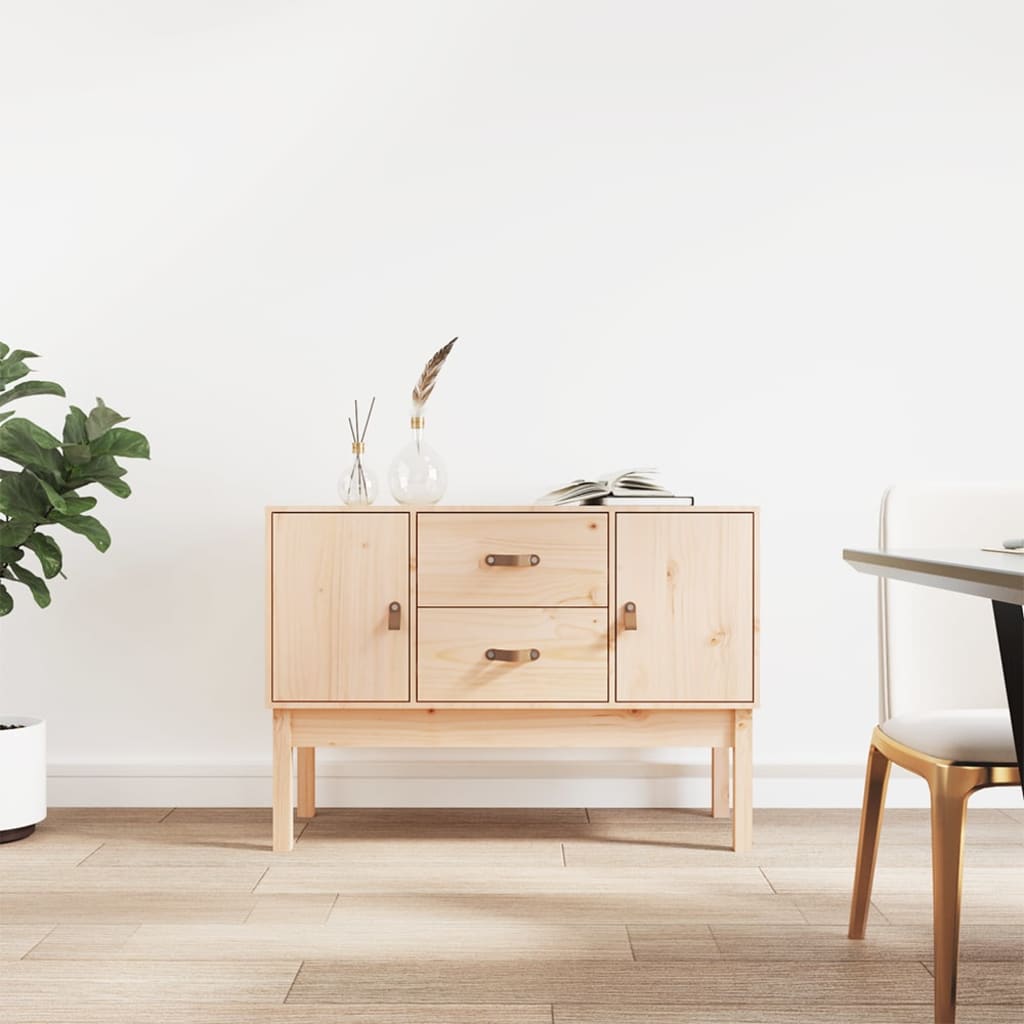 vidaXL Bahut 110x40x78 cm Bois de pin massif