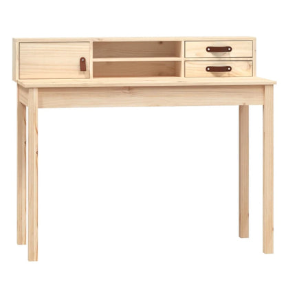 vidaXL Schreibtisch 110 x 50 x 93 cm Massivholz Kiefer