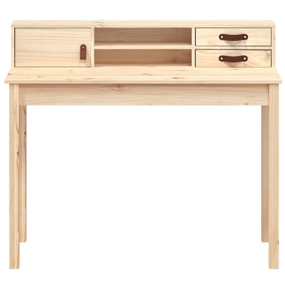vidaXL Schreibtisch 110 x 50 x 93 cm Massivholz Kiefer