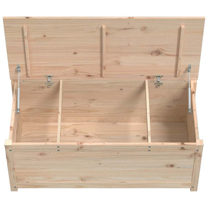 vidaXL Truhe 110x50x45,5 cm Massivholz Kiefer
