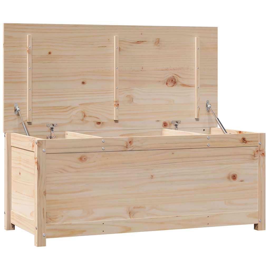 vidaXL Truhe 110x50x45,5 cm Massivholz Kiefer