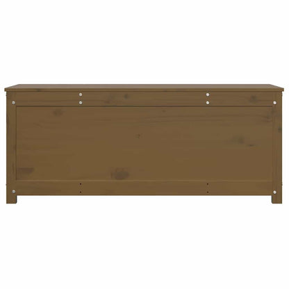 vidaXL Truhe Honigbraun 110x50x45,5 cm Massivholz Kiefer