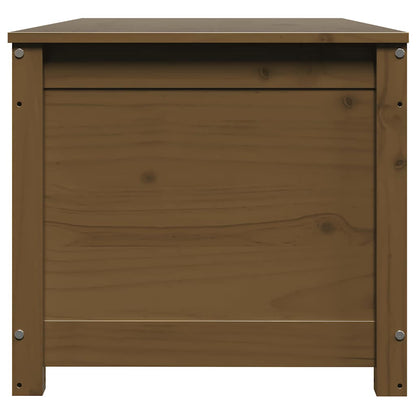 vidaXL Truhe Honigbraun 110x50x45,5 cm Massivholz Kiefer