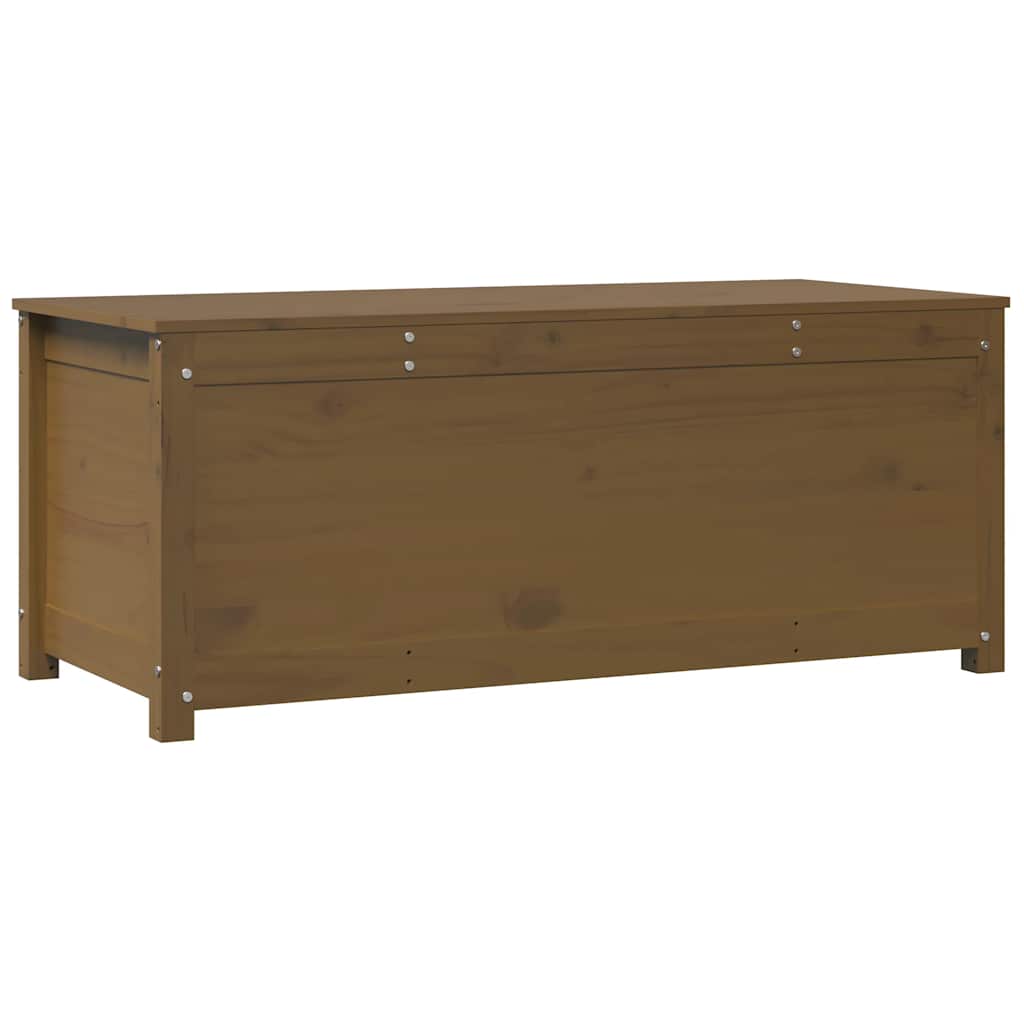 vidaXL Truhe Honigbraun 110x50x45,5 cm Massivholz Kiefer