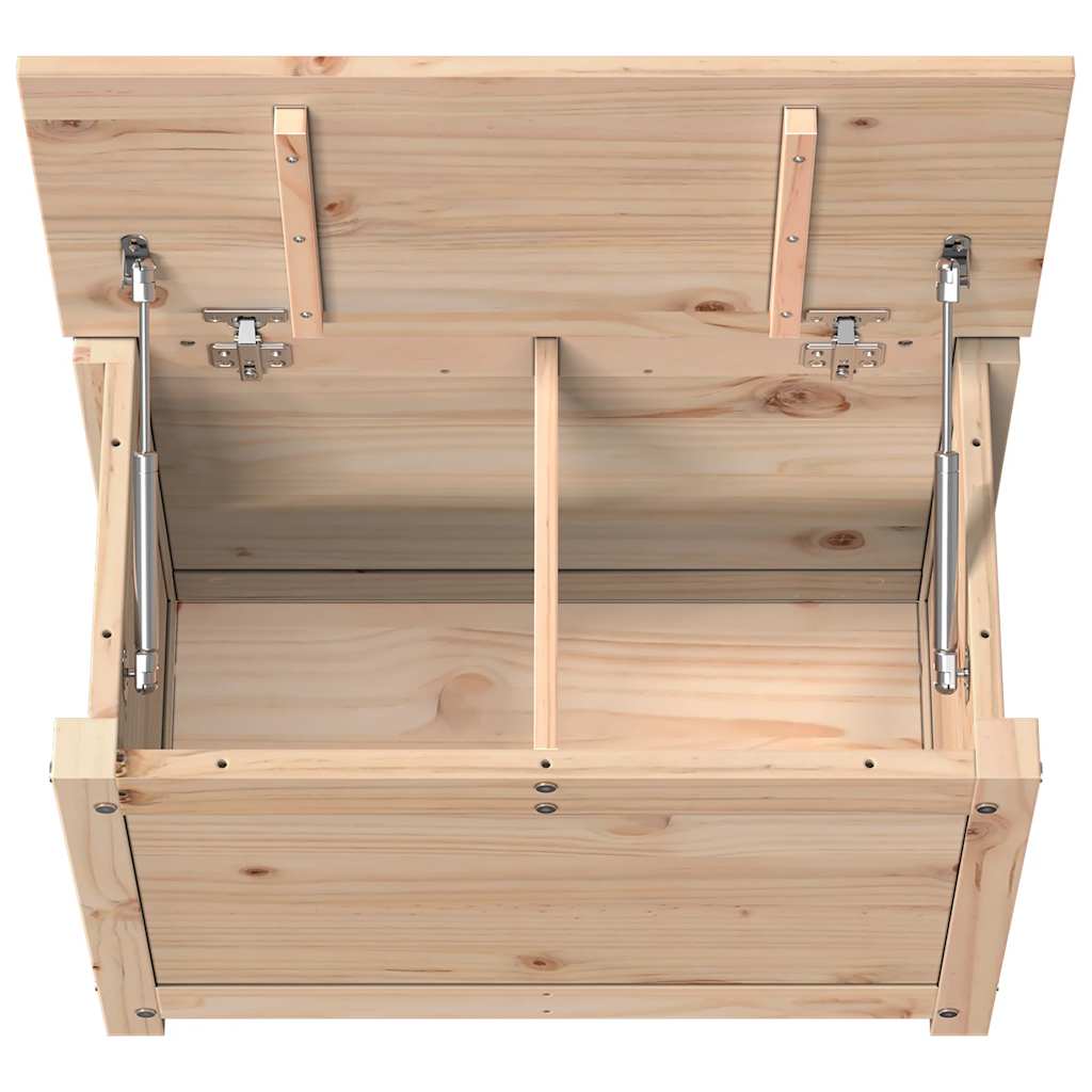 vidaXL Truhe 60x32x45,5 cm Massivholz Kiefer