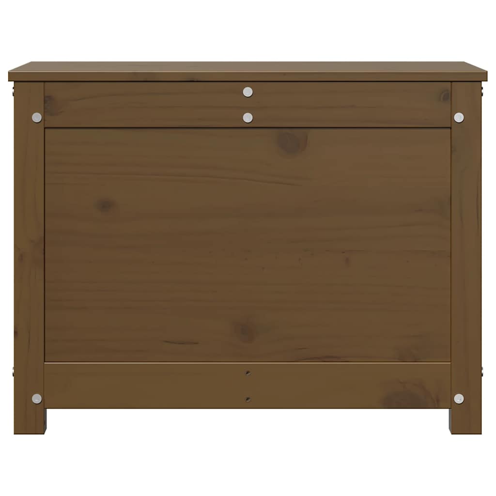 vidaXL Truhe Honigbraun 60x32x45,5 cm Massivholz Kiefer