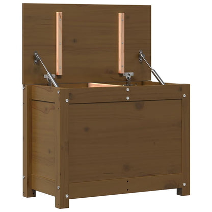 vidaXL Truhe Honigbraun 60x32x45,5 cm Massivholz Kiefer