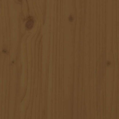 vidaXL Truhe Honigbraun 60x32x45,5 cm Massivholz Kiefer