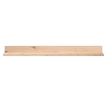 vidaXL Wandregale 2 Stk. 110x11x9 cm Massivholz Kiefer