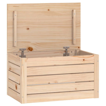 vidaXL Truhe 59,5x36,5x33 cm Massivholz Kiefer