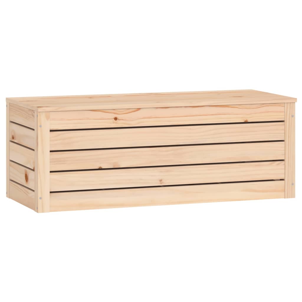 vidaXL Truhe 89x36,5x33 cm Massivholz Kiefer