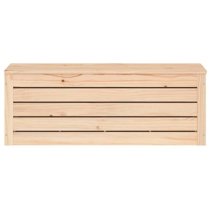 vidaXL Truhe 89x36,5x33 cm Massivholz Kiefer