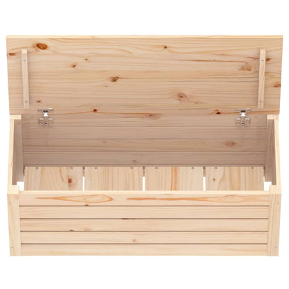 vidaXL Truhe 89x36,5x33 cm Massivholz Kiefer