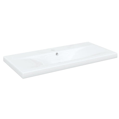 vidaXL Ensemble de meubles de salle de bain 3 pcs Gris béton