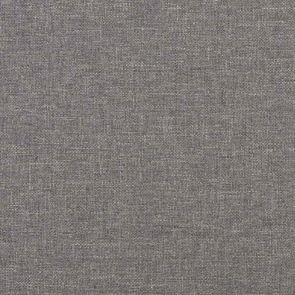 vidaXL 3-Sitzer-Sofa mit Kissen Hellgrau 180 cm Stoff