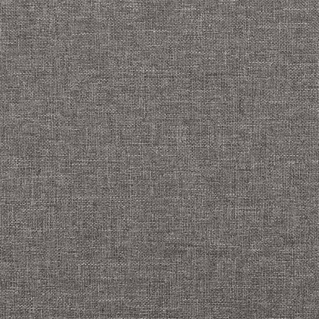 vidaXL 2-Sitzer-Sofa mit Kissen Dunkelgrau 140 cm Stoff