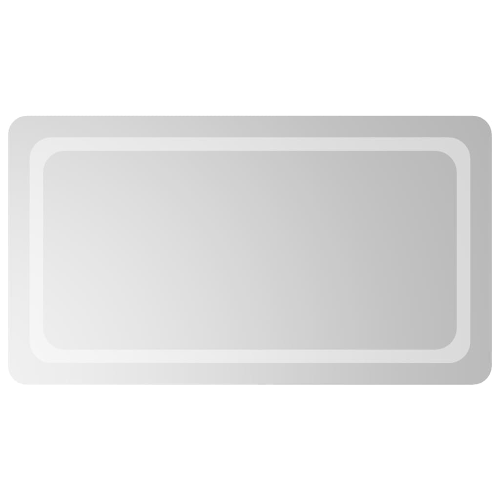 LED-Badspiegel 50x90 cm