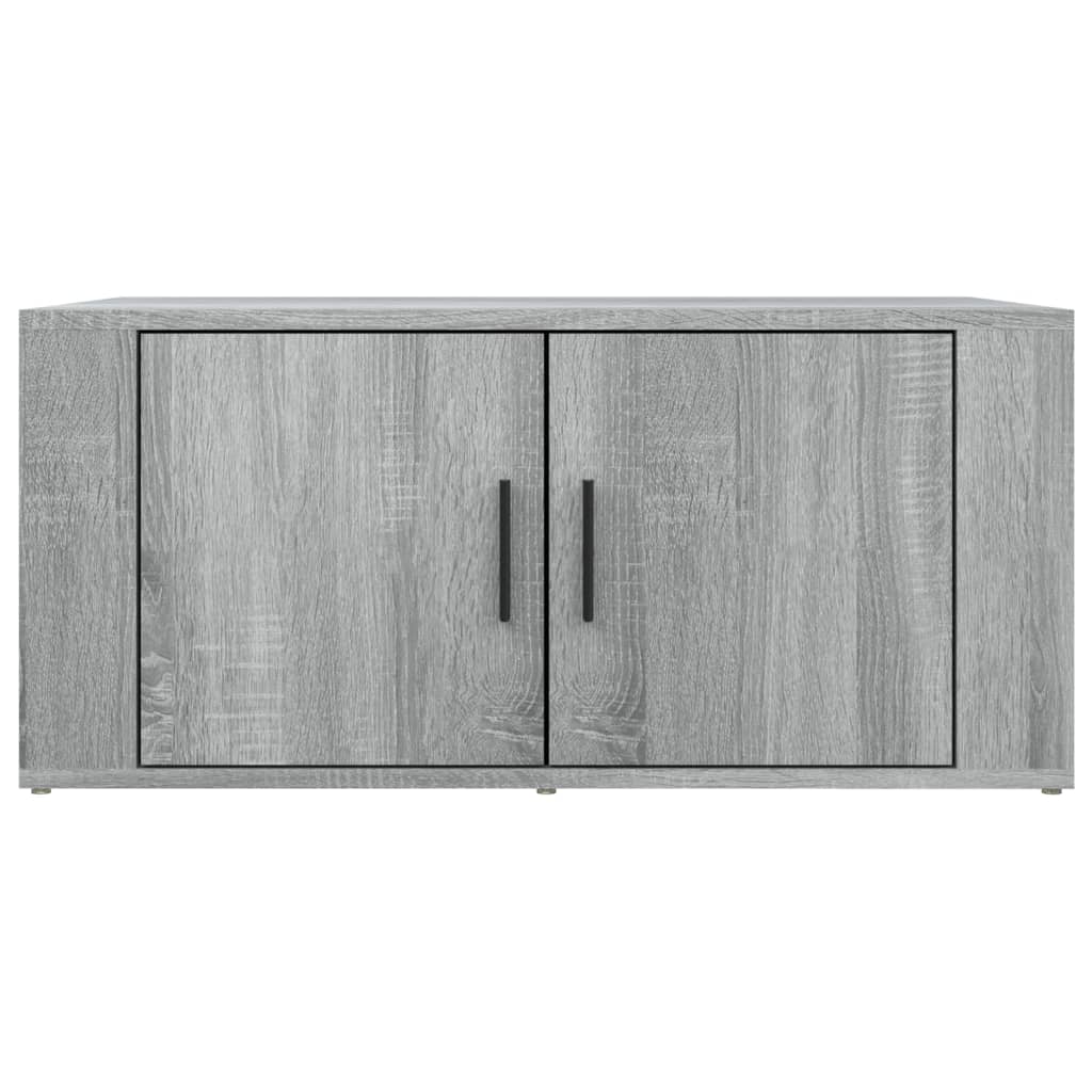 vidaXL Couchtisch Grau Sonoma 80x50x36 cm Holzwerkstoff