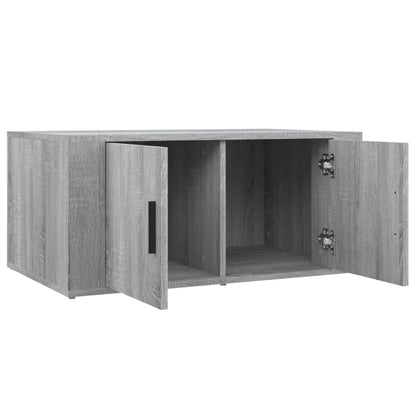 vidaXL Couchtisch Grau Sonoma 80x50x36 cm Holzwerkstoff