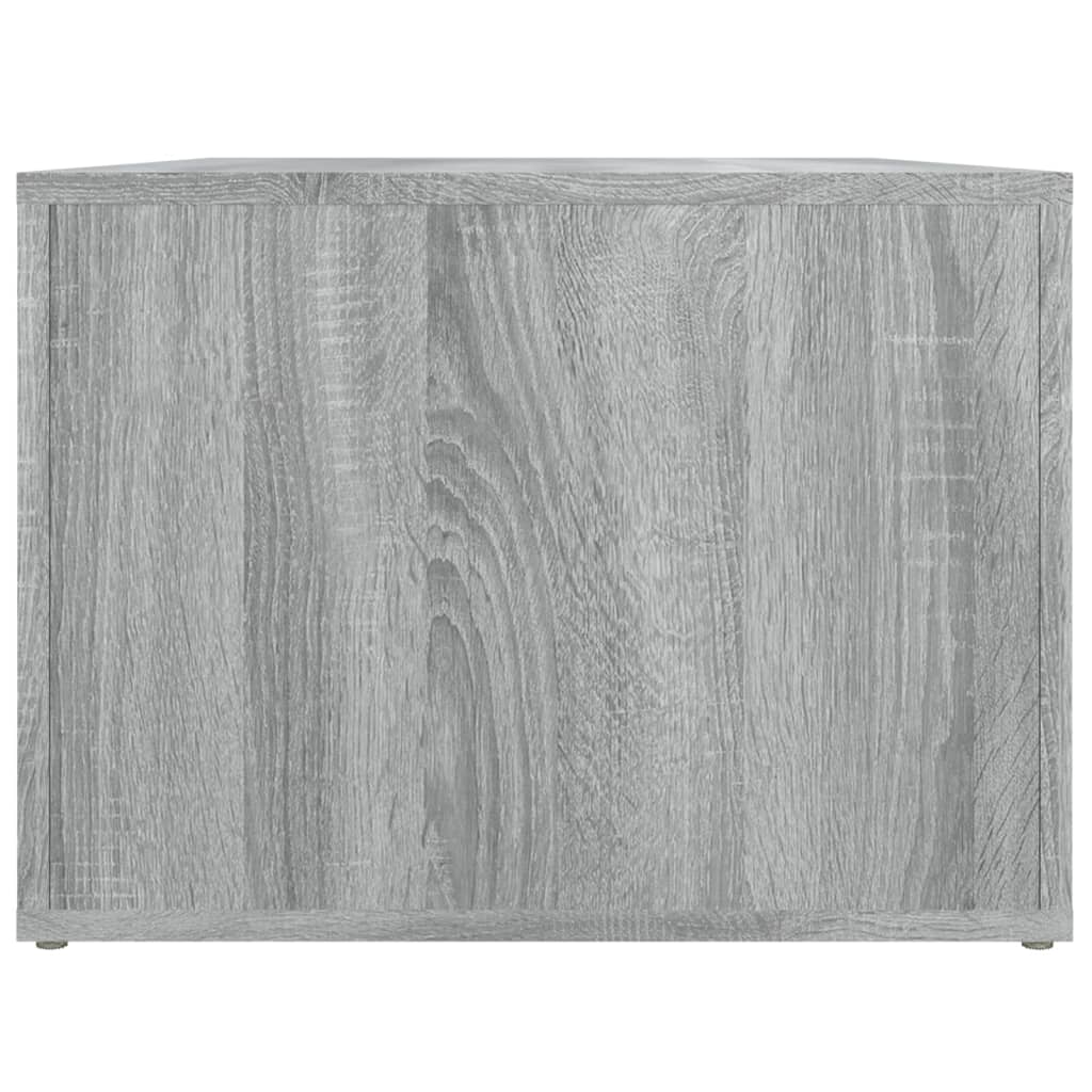 vidaXL Couchtisch Grau Sonoma 80x50x36 cm Holzwerkstoff
