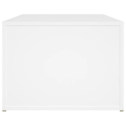 vidaXL Couchtisch Weiß 100x50x36 cm Holzwerkstoff