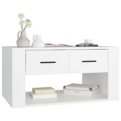 vidaXL Couchtisch Weiß 80x50x40 cm Holzwerkstoff