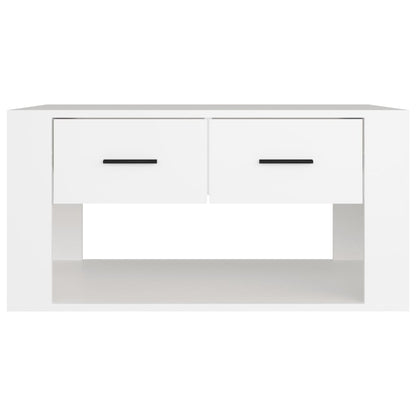 vidaXL Couchtisch Weiß 80x50x40 cm Holzwerkstoff