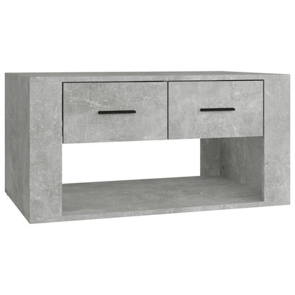 Couchtisch Betongrau 80x50x40 cm Holzwerkstoff