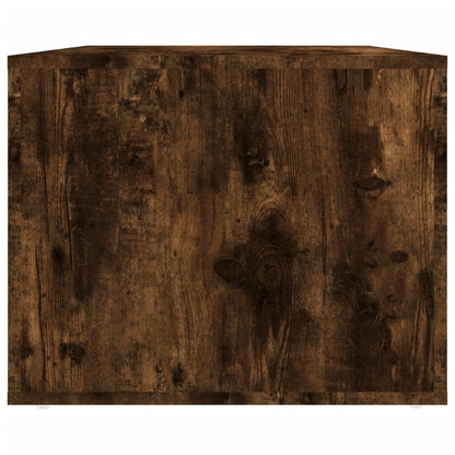 vidaXL Couchtisch Räuchereiche 80x50x40 cm Holzwerkstoff