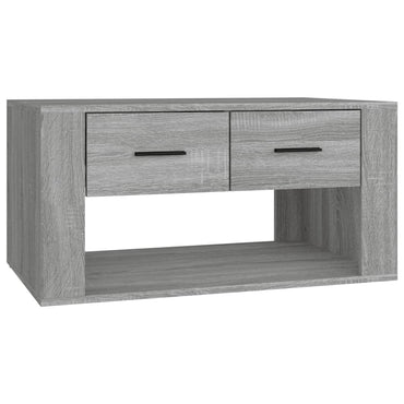 vidaXL Couchtisch Grau Sonoma 80x50x40 cm Holzwerkstoff