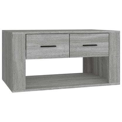 vidaXL Couchtisch Grau Sonoma 80x50x40 cm Holzwerkstoff