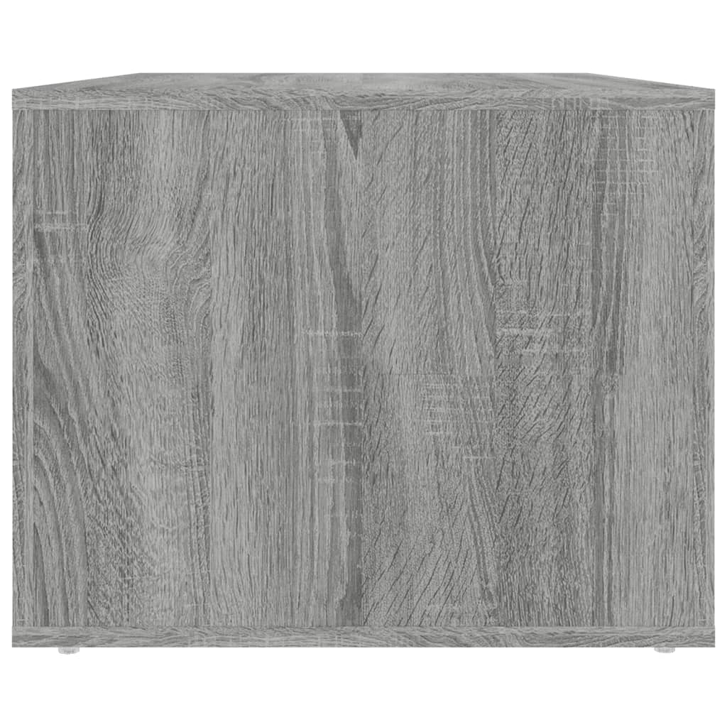 vidaXL Couchtisch Grau Sonoma 80x50x40 cm Holzwerkstoff