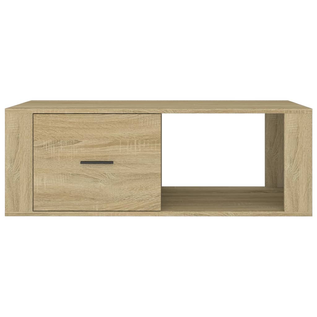 vidaXL Couchtisch Sonoma-Eiche 100x50,5x35 cm Holzwerkstoff