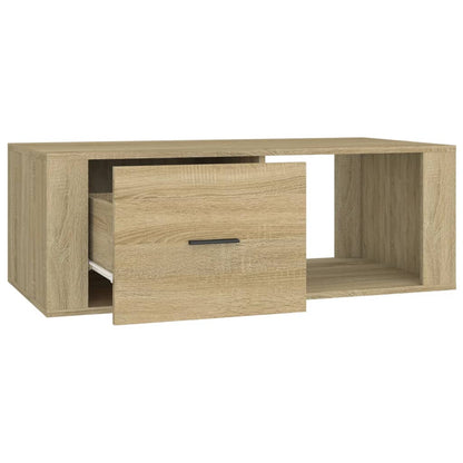 vidaXL Couchtisch Sonoma-Eiche 100x50,5x35 cm Holzwerkstoff